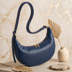 Semi-circle crossbody in navy