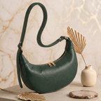 Semi-circle crossbody in green