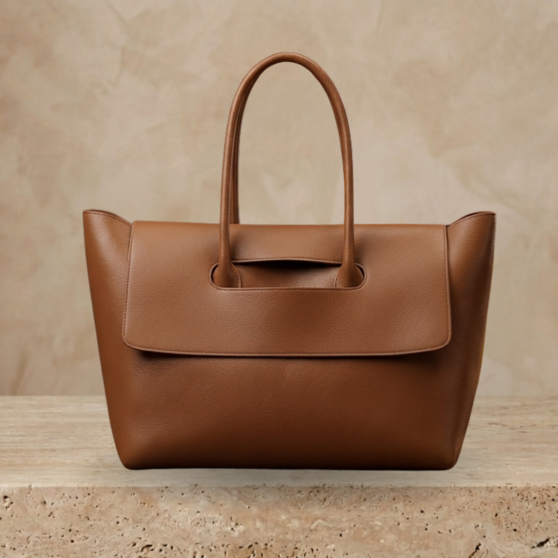 Premium Tan Vegan ladies handbag