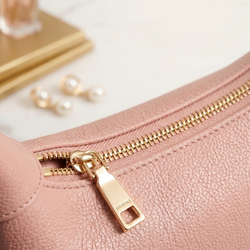 Semi-circle crossbody detail