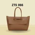 Shoulder bag in brown
