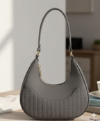 Mooc shape handbag in grey