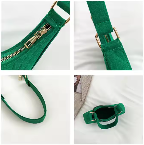 Mooc shape handbag rear view