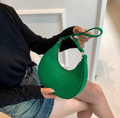 Mooc shape handbag in green