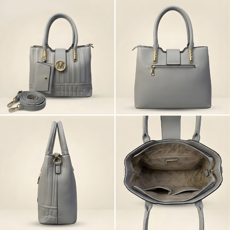 Quilted handbag interior