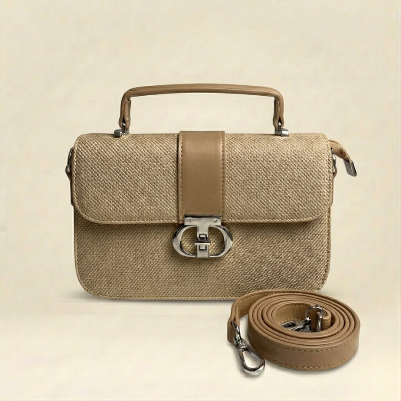Textured handbag strap