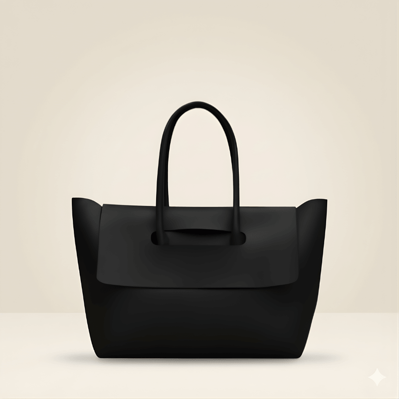 Shoulder bag in black