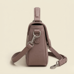 Embossed handbag interior